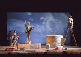 Rostoll Cremat, Teatre Principal, Produccions de Ferro, Oriol Broggi